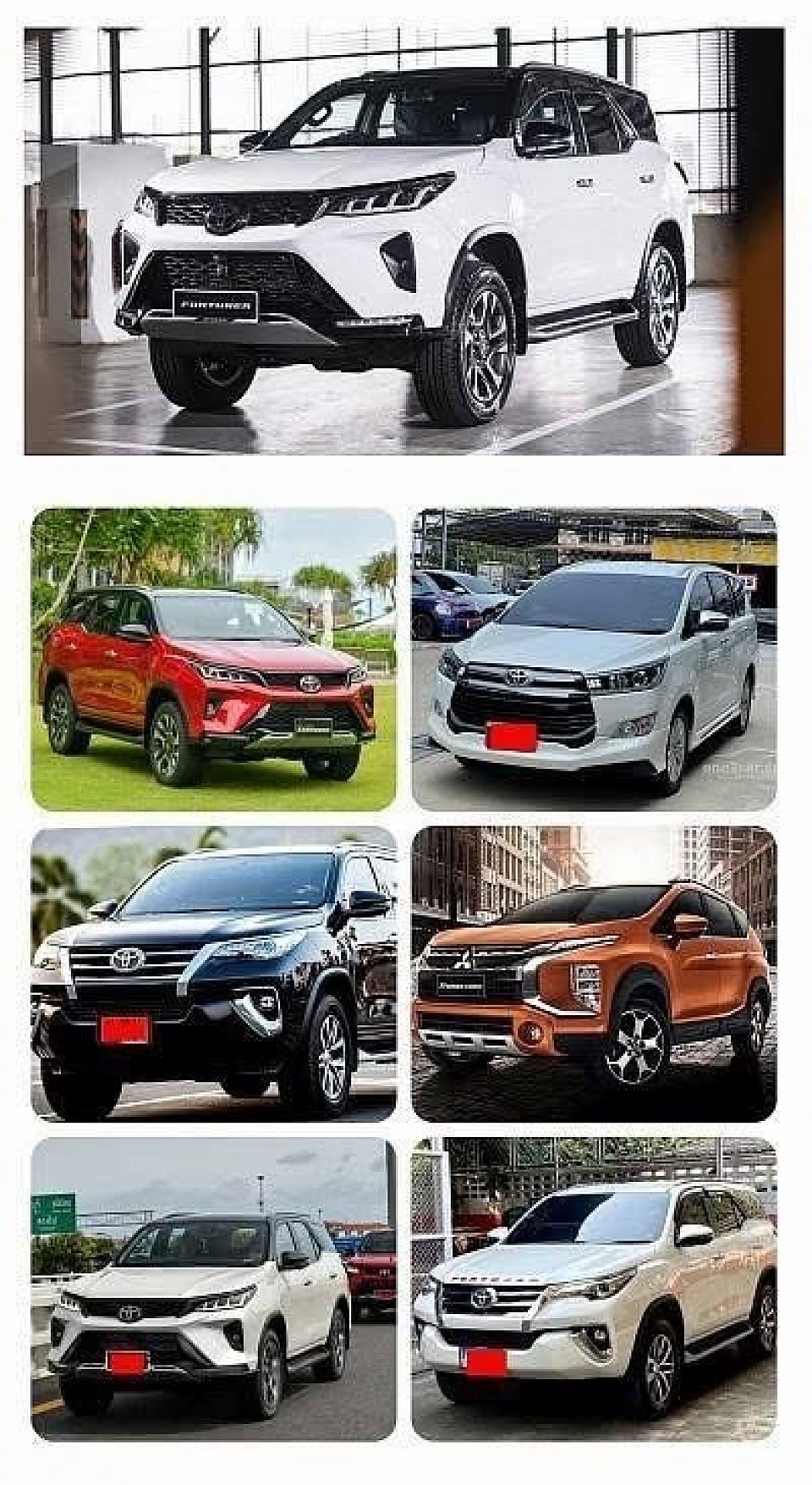 รถ private 7 ที่นั้ง SUV